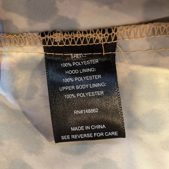 NWT TORRID Outerwear Leopard Zip Up Draw String Longer Rain Jacket Plus Size 6X - Picture 5 of 10